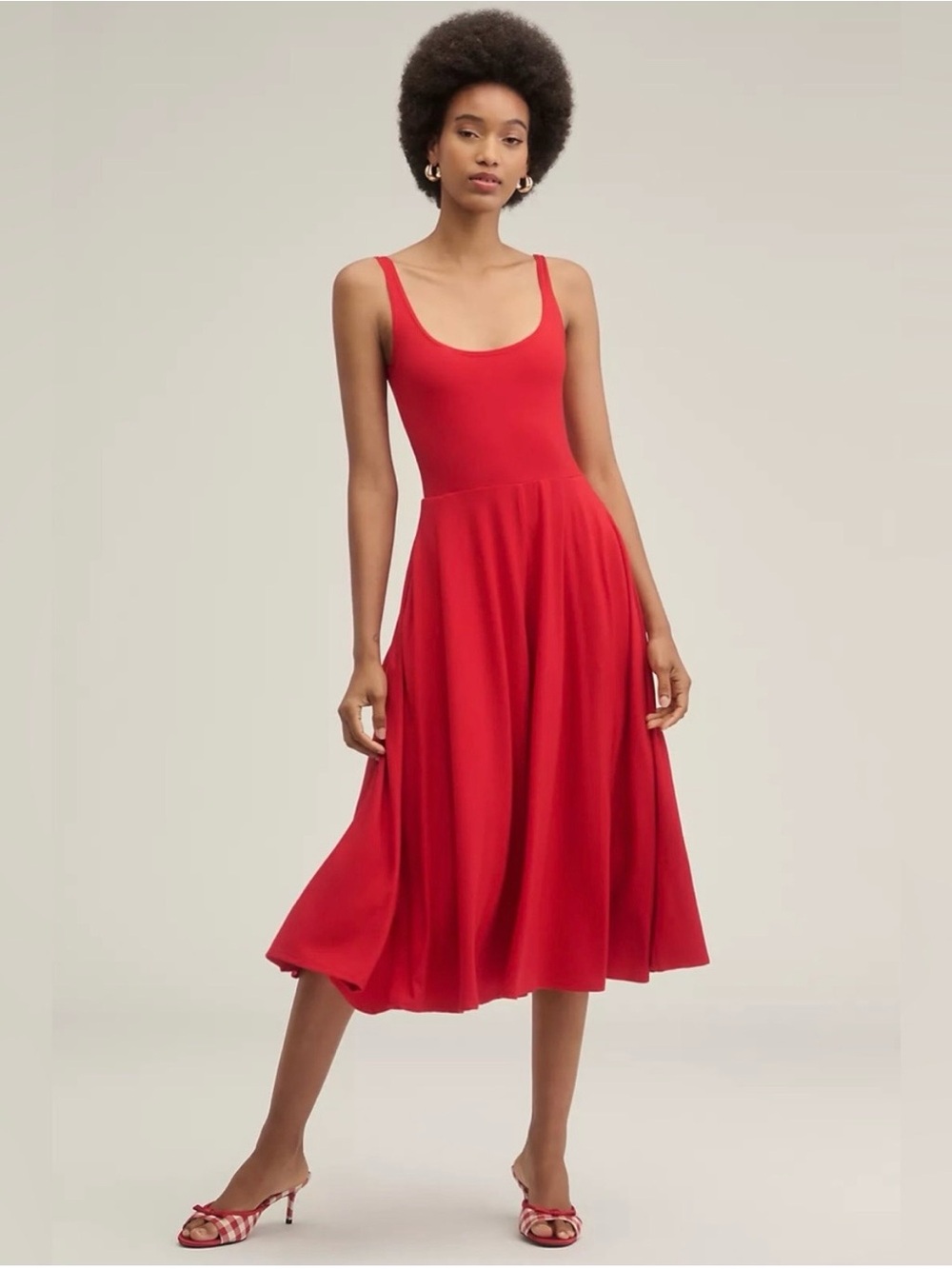 Reformation Rou Knit Midi Dress (Size S)